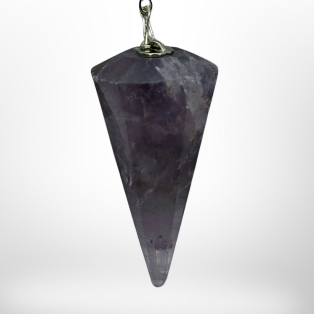 Amethyst Pendulum & Dowsing kit