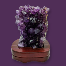 Load image into Gallery viewer, Medium Amethyst Lamp