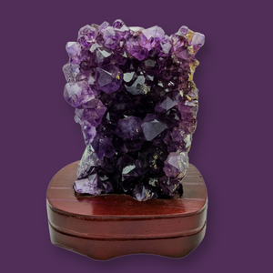 Medium Amethyst Lamp