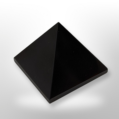 Black Obsidian pyramid