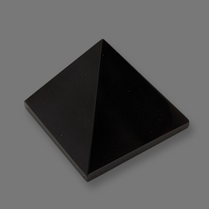 Black Obsidian pyramid