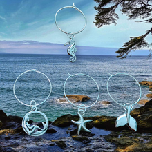 Load image into Gallery viewer, WINE GLASS CHARMS  -Echo of A Stone