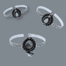 Load image into Gallery viewer, 925 Sterling Silver, Moonstone, poison, Bracelet