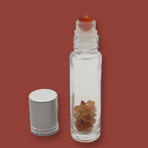 Roller Ball Bottle -Carnelian