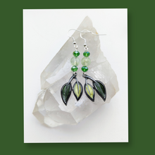 Load image into Gallery viewer, Earrings - Prehnite - Echo of a Stone