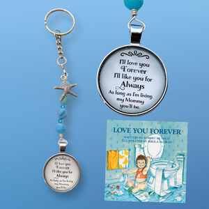 I love you forever , Mommy - Keychain