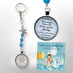 I love you forever , Mommy - Keychain