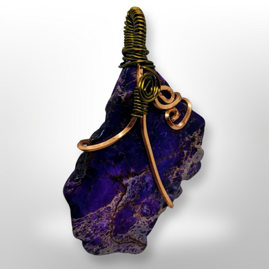 purple sea sediment Jasper -Echo of a Stone