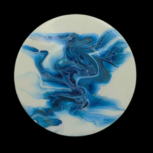 Load image into Gallery viewer, Acrylic Flow Art on vinyl, Resin Coated -  local pick up