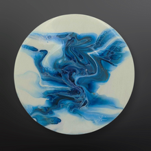 Load image into Gallery viewer, Acrylic Flow Art on vinyl, Resin Coated -  local pick up