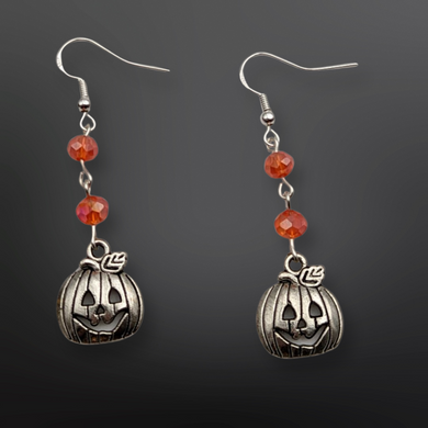 Pumpkin-Earrings