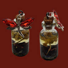 Load image into Gallery viewer, Creative Enlightenment -Bottle oil- Dragonfly Charm -Echo of a Stone