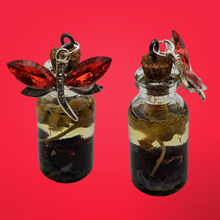 Load image into Gallery viewer, Creative Enlightenment -Bottle oil- Dragonfly Charm -Echo of a Stone