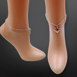 Anklet - heart