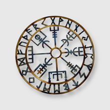 Load image into Gallery viewer, Viking Compass-Metal Art