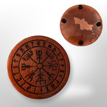 Load image into Gallery viewer, Viking Compass, Coaster - Echo of a Stone