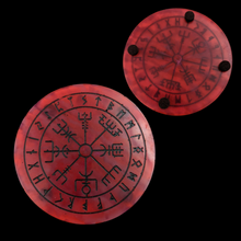 Load image into Gallery viewer, Viking Compass, Coaster - Echo of a Stone