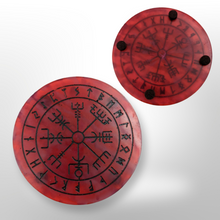 Load image into Gallery viewer, Viking Compass, Coaster - Echo of a Stone