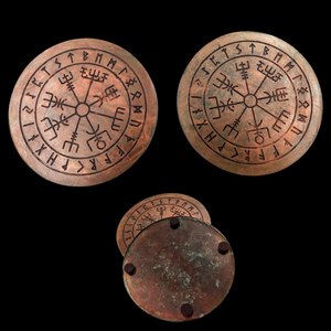 Viking Compass - Coasters - Echo of a Stone