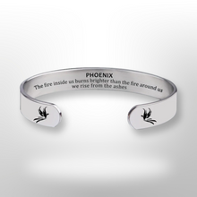 Load image into Gallery viewer, Hidden Inspirational Bracelet - Phoenix