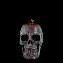 Load image into Gallery viewer, Skull rear view mirror hanger - Raven Stone